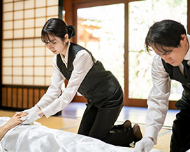 故人様の安置・お手当をする納棺師